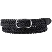 Levi's Charlie Braid Belt Black Talla: 80 | Cinturones Outlet | Mujer | Negro