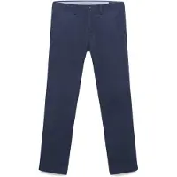 Ralph Lauren para hombre. 710778778002 Pantalón chino elástico Slim Fit lavado marino (33/34), Casual, Algodón, outle