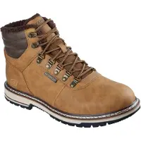 SKECHERS Botas con cordones 'Corado - Memphis' marrón