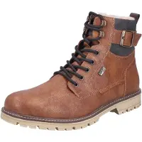 Rieker Botas con cordones marrón / cognac / gris oscuro
