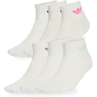 Adidas Originals Calcetines 'Ankle 6 Pairs Kids' azul / menta / rosa / blanco