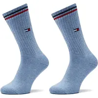 Tommy Hilfiger Calcetines azul / rojo sangre / blanco