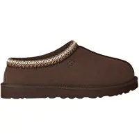 Ugg para hombre. 1174671 Zapatillas de Piel Tasman II marrón oscuro (42), Plano, Serraje, Ninguno, Homewear, outlet 2026.