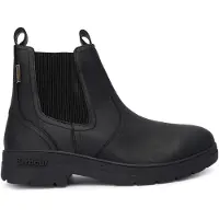 Barbour para hombre. MFO0817 Botines de piel Chelsea Turnbull negro (44), Plano, Ninguno, Casual, outlet 2026.