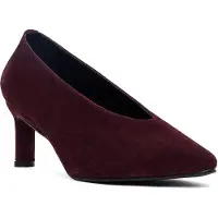 Derimod Zapatos con plataforma rojo oscuro