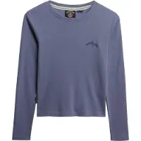 Superdry Camiseta De Manga Larga Essential Logo Gd Rib