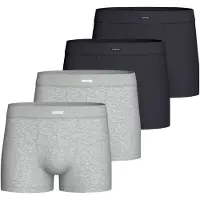 Impetus Calzoncillo boxer gris moteado / negro