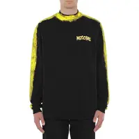 Moschino Sweatshirt Black Talla: 46 | Jerséis Outlet | Hombre | Negro