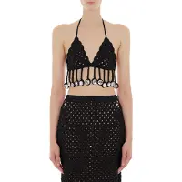 Moschino Top Black Talla: S | Brasieres Outlet | Mujer | Negro