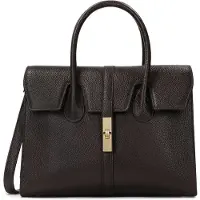 Kazar Bolso de mano marrón oscuro