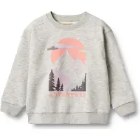 Wheat Sudadera 'Ellis' gris moteado / lila claro / salmón / negro moteado
