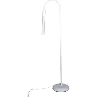 MAUL Lámpara de pie MAULpirro LED, 3.000 K, regulable, base de 126,3 cm, color blanco