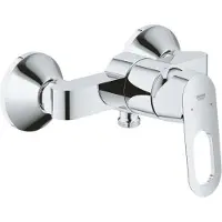 GROHE Grifo monomando para ducha BAULOOP, con cartucho cerámico de 46 mm, sistema antiretorno y acabado Chrom StarLight