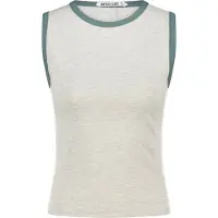 America Today Glory Mid Grey Melange Talla: XS | Camisetas de Tirantes Outlet | Mujer | Gris