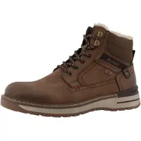 Mustang Botas con cordones 'Maril' marrón