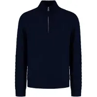 Shiwi Pike Relaxed Fit Zigzag Pullover Blue Dark Navy Talla: XXL | Jerséis Outlet | Hombre | Azul