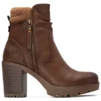 Refresh para mujer. 17319901-CAMEL Botines 173199 marrón (37), 8 a 10cm, Cremallera, Casual, outlet 2026.