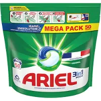 Ariel Detergente Original Todo en 1 | 50 cápsulas