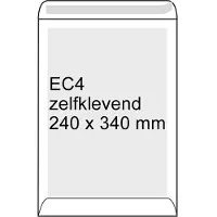 Raadhuis Sobre blanco reforzado | 240 x 340 mm | EC4 | adhesivo | 100 unidades