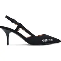 Moschino Love Slingback Pump Black Talla: 36 | Pumps Outlet | Mujer | Negro