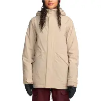 Volcom - Chaquetas de esquí mujer - Shelter 20K 3D Stretch Jacket W Oatmeal para Mujer - Talla M - Beige