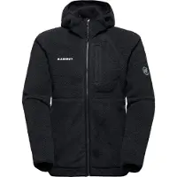 Mammut - Falera Pro Midlayer Hooded Jacket - Forro polar size M, negro
