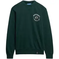 Superdry para hombre. M2014305A Sudadera Merchant Graphic verde (XL), Casual, Algodón, outlet 2026.