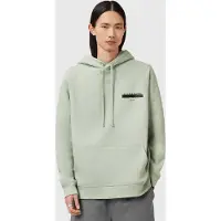 AllSaints Redact Oth Hoody Mineral Green Talla: M | Sudaderas con Capucha Outlet | Hombre | Verde