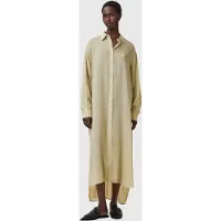 AllSaints Ezra Shirt Dress Olive Yellow Talla: S | Blusón Outlet | Mujer | Verde