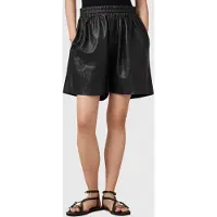 AllSaints Arla Lea Short Black Talla: 10 | Pantalones Cortos Outlet | Mujer | Negro