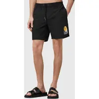 AllSaints Party Wave Swimshort Jet Black Talla: XS | Pantalones Cortos Outlet | Hombre | Negro