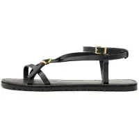 AllSaints Tyla Sandal Black Talla: 40 | Chancletas Outlet | Mujer | Negro