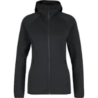 Heber Peak - Women's MerinoBlend SaplingHe. II Zip Hoody - Sudadera con capucha y cremallera size XS, negro