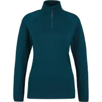 Heber Peak - Women's MerinoBlend SaplingHe. II Half Zip - Jerséis size S, azul