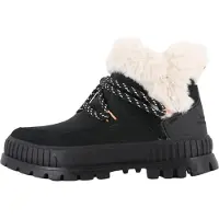 Palladium Botines con cordones 'Pallashock Lo Hiver' crema / negro