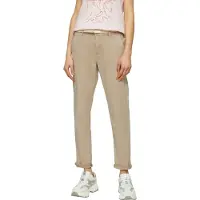 s.Oliver Pants Beige Talla: W46 | Pantalones Rectos Outlet | Mujer | Marrón