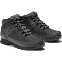 Timberland - Botas para hombre - Euro Sprint Mid Lace Up Waterproof Boot Jet Black - Talla 9 US