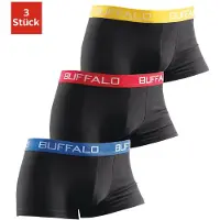 Buffalo Calzoncillo azul cielo / amarillo / rojo claro / negro