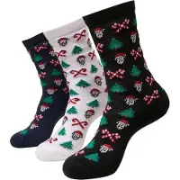 Urban Classics Calcetines 'Grumpy Santa' mezcla de colores