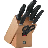 ZWILLING J.A. Henckels 1001277 Five Star, set de 7 piezas con bloque para cuchillos
