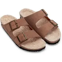 Espadrij l'originale - Women's Ami Velour Teddy - Sandalias size 42, marrón
