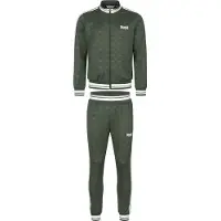 Lonsdale Chándal 'Ashwell' oliva / verde oscuro / blanco