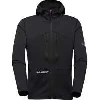 Mammut - Eiger Nordwand Advanced Midlayer Hooded Jacket - Forro polar size S, negro