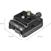SmallRig 4234 Kit De Placa De Montaje Universal Compatible Con Arca Y Manfrotto