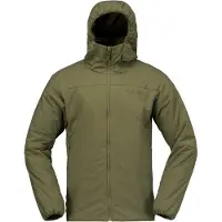 Norrøna - Femund Thermo60 Zip Hood - Chaqueta de fibra sintética size S, oliva