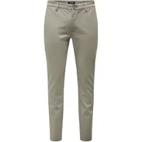 Only & Sons Pantalón chino 'ONSMark' gris