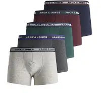 JACK&JONES JUNIOR Junior Calzoncillo navy / gris oscuro / verde oscuro / rojo vino