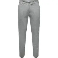 Only & Sons Pantalón chino 'ONSMark' gris / gris claro