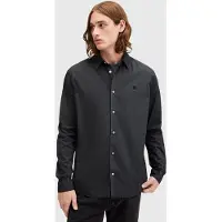 AllSaints Tahoe Ls Shirt Washed Black Talla: S | Camisas Casuales Outlet | Hombre | Negro