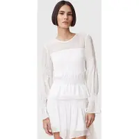 AllSaints Pamela Top Snow White Talla: 12 | Blusas Outlet | Mujer | Blanco